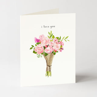 Blush Bouquet - Love & Friendship Card