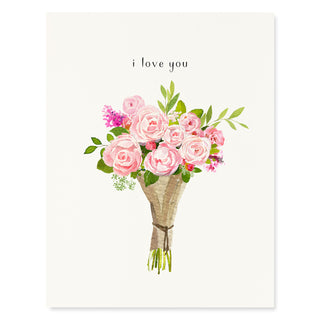 Blush Bouquet - Love & Friendship Card