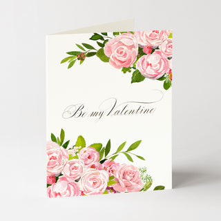Pink Roses - Valentine’s Day Card