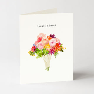 Thanks a Bunch - Thank You Card