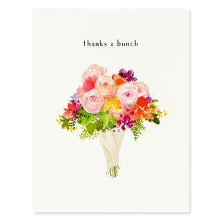 Thanks a Bunch - Thank You Card