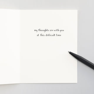 Whispering Willow - Sympathy Card