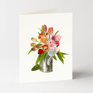 The Watering Can - Flower Garden Card