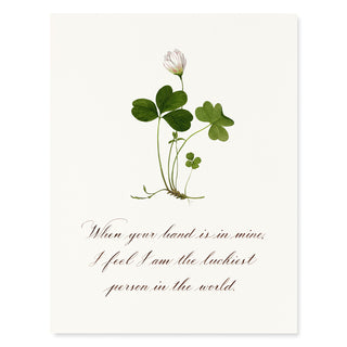 Lucky in Love - Love & Friendship Card