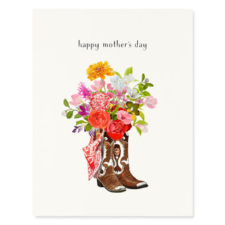 Pretty Bootquet - Mother’s Day Card
