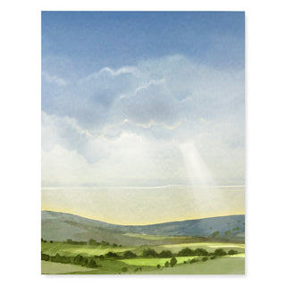 Rays of Light - Sympathy Card