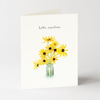 Black-Eyed Susan - Love & Friendship Card