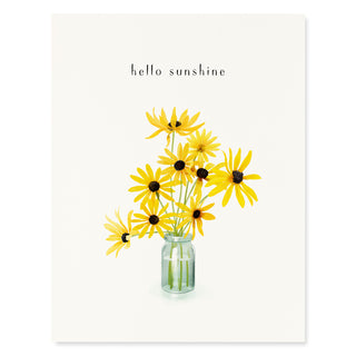 Black-Eyed Susan - Love & Friendship Card