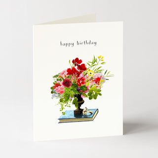 Study Bouquet - Birthday Card