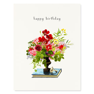Study Bouquet - Birthday Card