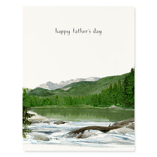 Mountain Stream - Father’s Day Card