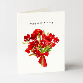 Crimson Blooms - Valentine’s Day Card