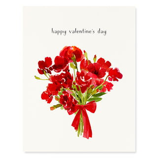 Crimson Blooms - Valentine’s Day Card