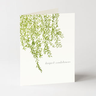 Weeping Willow - Sympathy Card