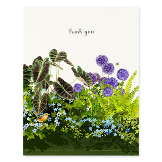 Robin and Bee - Thank You Card