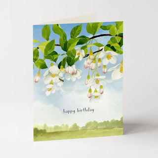 Birthday Snowbells - Birthday Card
