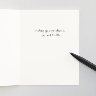 Sweet New Year - Rosh Hashanah Card