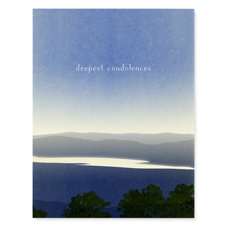 Gentle Light - Sympathy Card