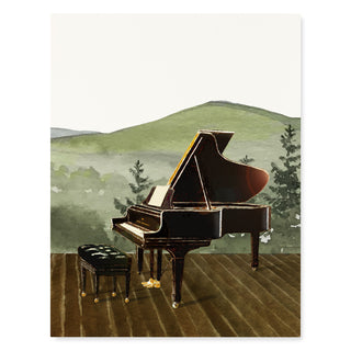 Grand Piano - Just Because Card