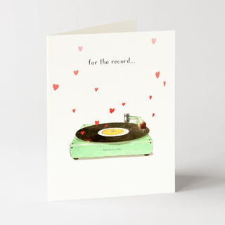 For the Record - Love & Friendship Card
