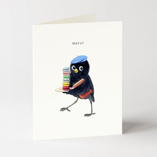 Macaron Merci - Thank You Card