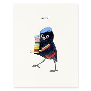 Macaron Merci - Thank You Card