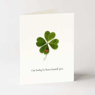 Luckiest Lovebug - Love & Friendship Card