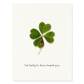 Luckiest Lovebug - Love & Friendship Card