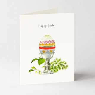 Painted Egg - Easter Card