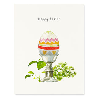 Painted Egg - Easter Card