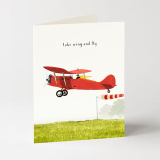 Taking Off - Encouragement Card