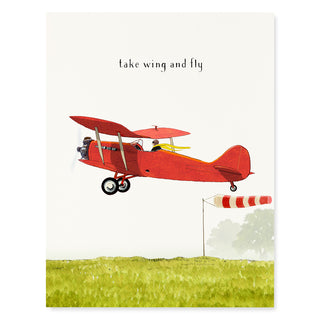 Taking Off - Encouragement Card