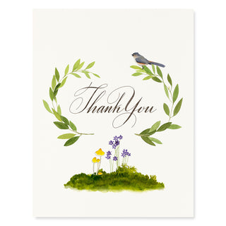 Sylvan Thanks - Thank You Card