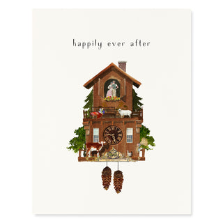 Happily Ever After - Wedding Card