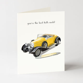 Rolls Model - Father’s Day Card