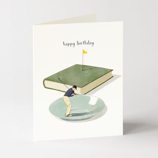 Golfer’s Birthday - Birthday Card