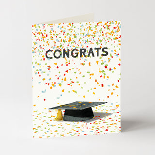 Confetti Graduation - Graduation Card