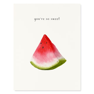 Watermelon Slice - Love & Friendship Card