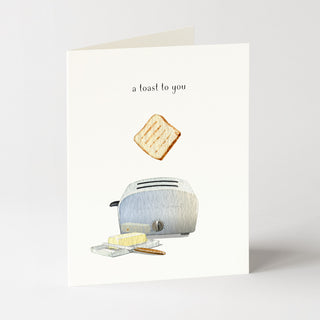Toast - Congratulations Card