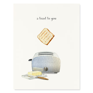 Toast - Congratulations Card