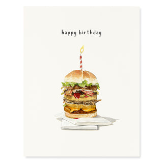 Birthday Burger - Birthday Card