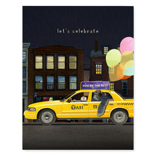 Uptown Party - Birthday Card
