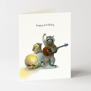 Garage Band - Birthday Card