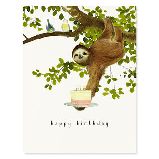 No Rush - Birthday Card