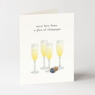 Bubbly Advice - Just Because Card