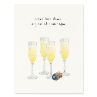 Bubbly Advice - Just Because Card