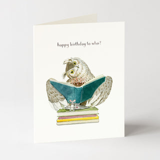 Birthday Who - Birthday Card