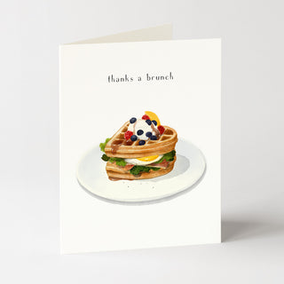 Thanks a Brunch - Thank You Card