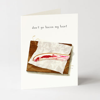 Bacon - Love & Friendship Card