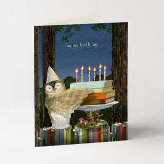 Bookish Birthday - Birthday Card